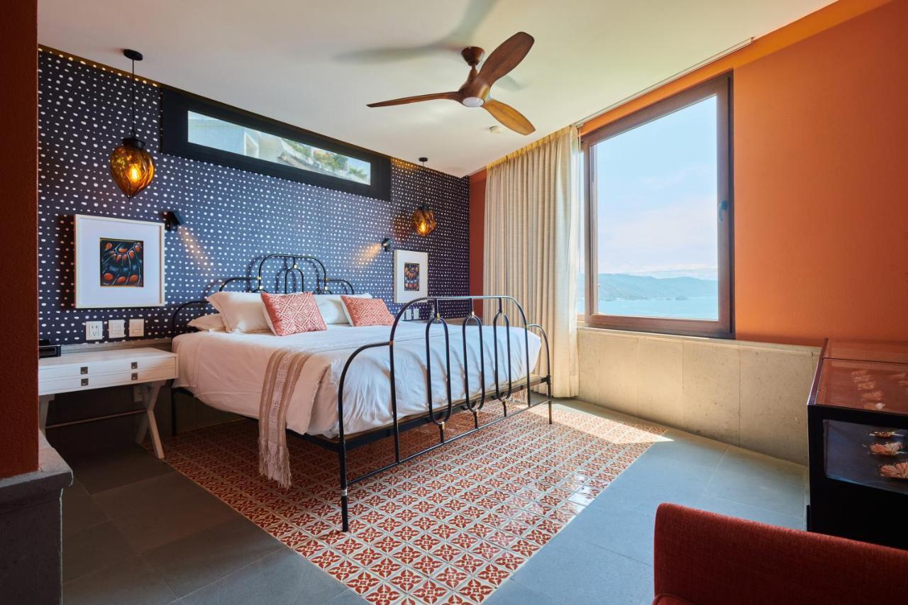 Hotel Luxury Patio Azul (Adults Only) Puerto Vallarta Eksteriør bilde A bedroom at the hotel
