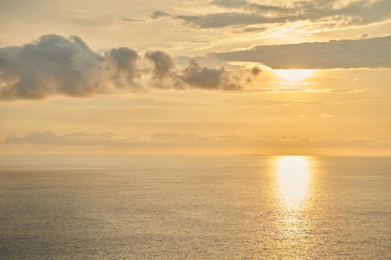 Hotel Luxury Patio Azul (Adults Only) Puerto Vallarta Eksteriør bilde Sunset over the Atlantic Ocean